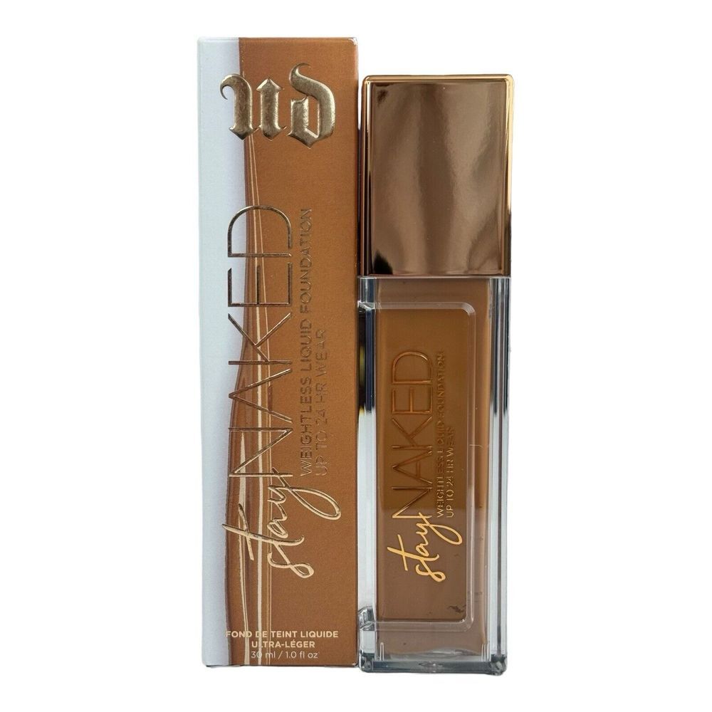 Urban Decay Foundation Stay Naked 60WO Weightless Liquid Waterproof Medium Dark